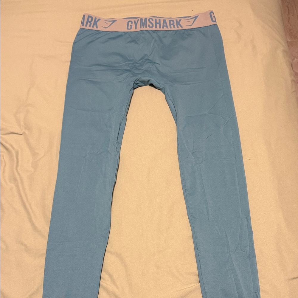 Gymshark Leggings with Gray Waistband